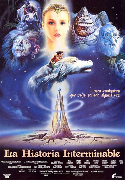 Poster of The Neverending Story - España