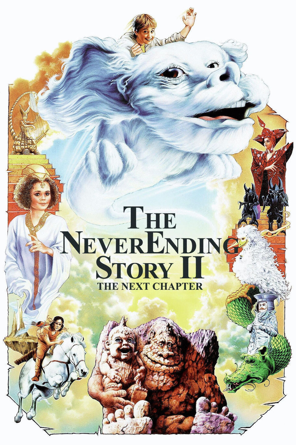 Poster of The Neverending Story 2: The Next Chapter - EEUU