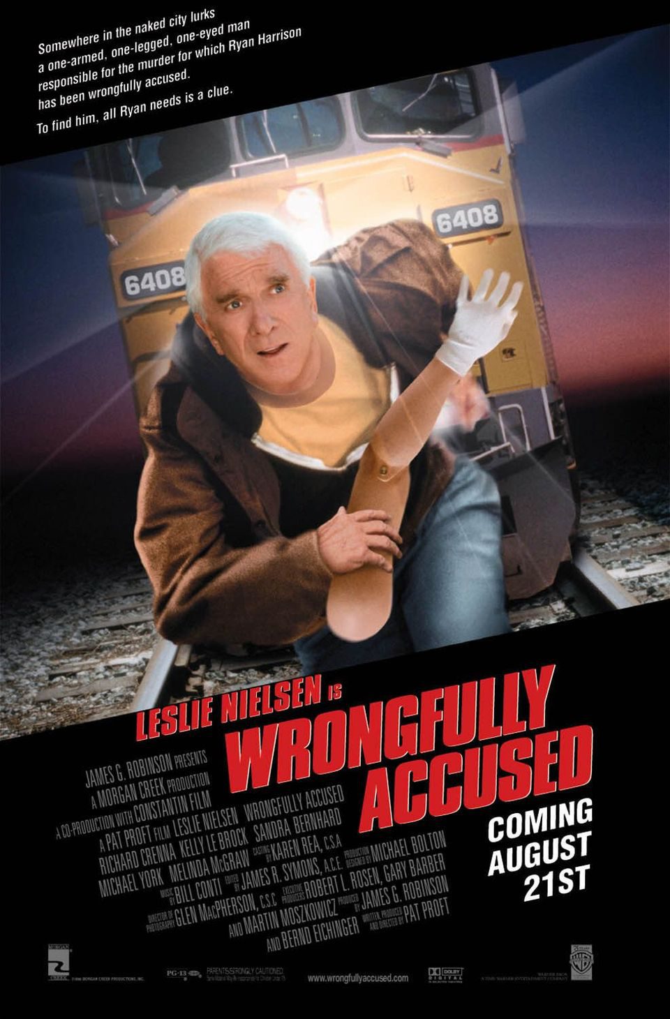 Poster of Wrongfully Accused - EEUU