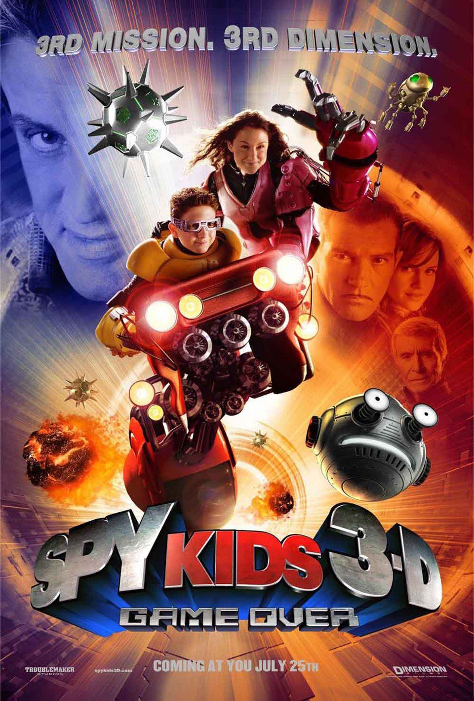 Poster of Spy Kids 3-D: Game Over - EEUU