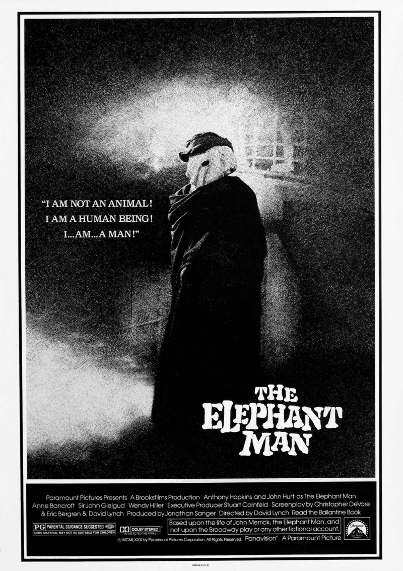 EEUU poster for The Elephant Man