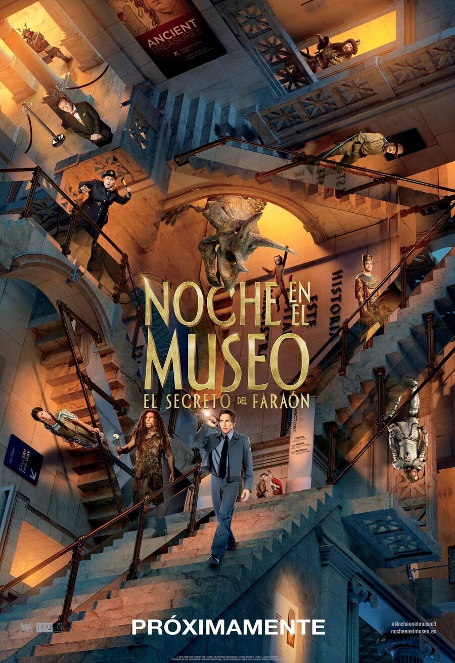 Poster of Night at the Museum: Secret of the Tomb - España