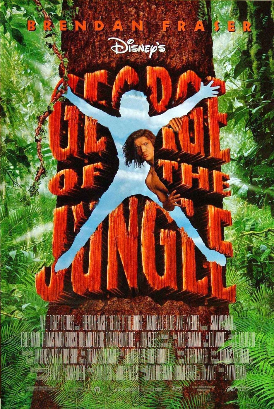 Poster of George of the Jungle - EEUU