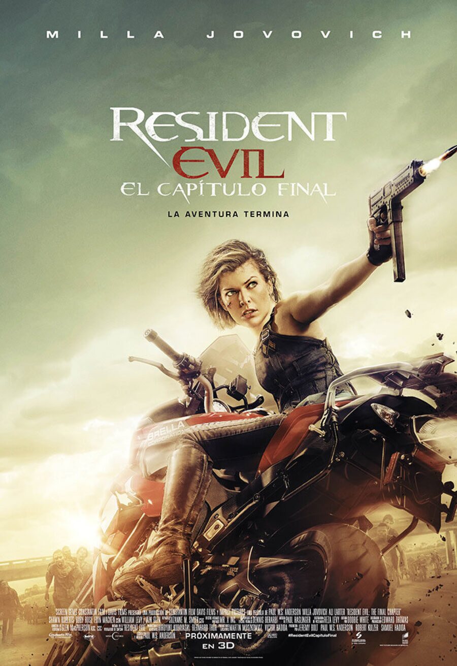 Poster of Resident Evil: The Final Chapter - Resident Evil: el capítulo final