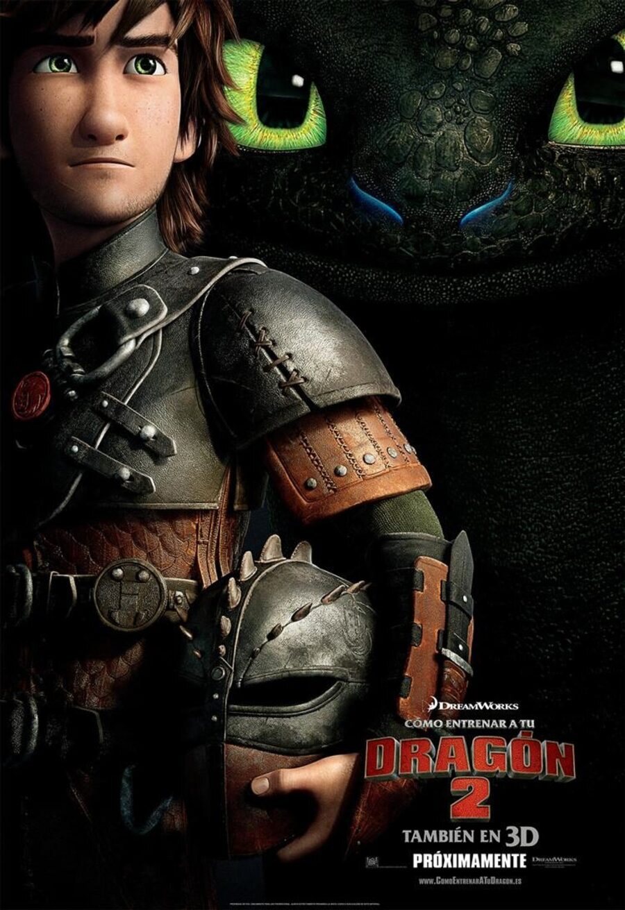 Poster of How to Train your Dragon 2 - Teaser España