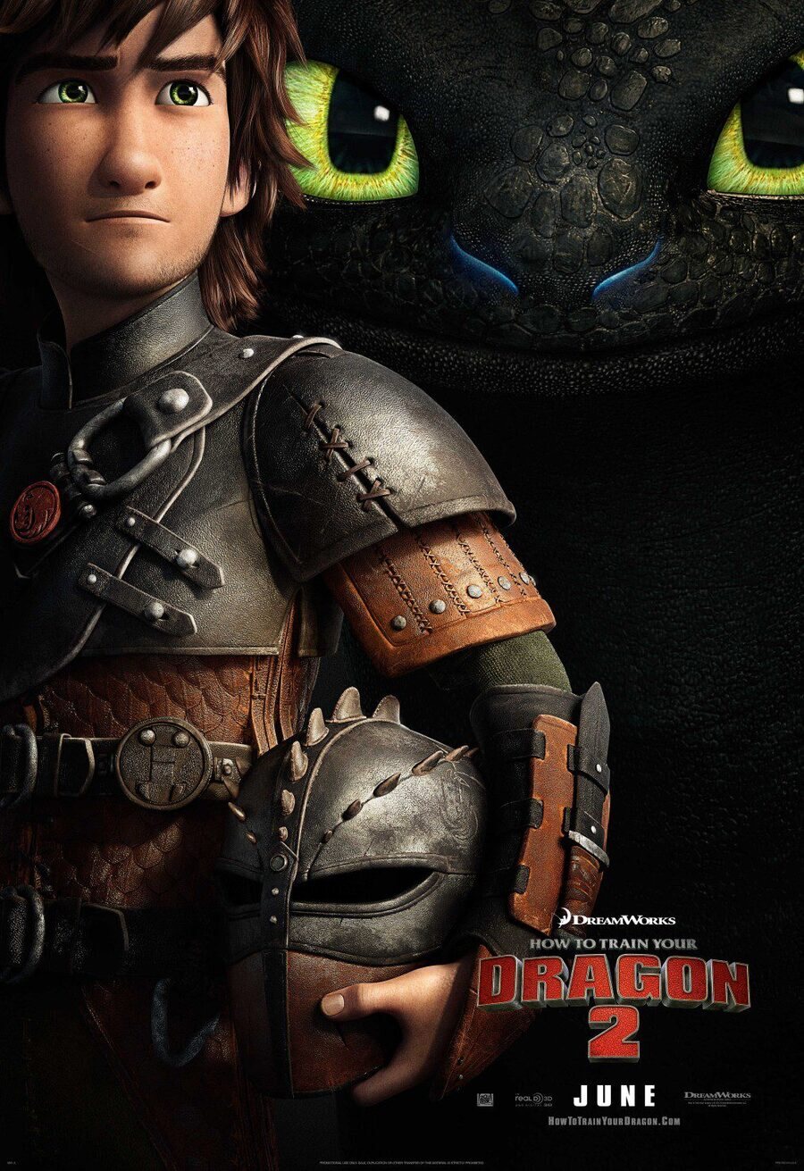Poster of How to Train your Dragon 2 - Teaser EEUU