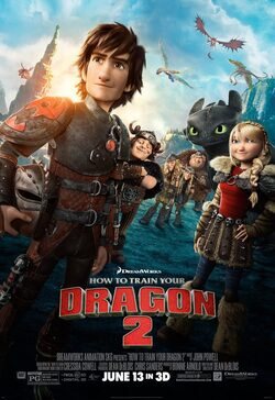 Poster How to Train your Dragon 2