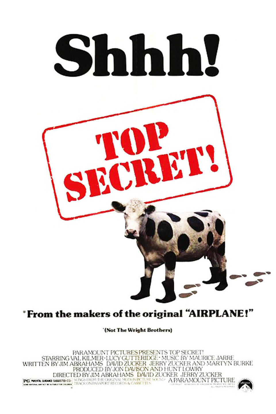 Poster of Top Secret! - EEUU