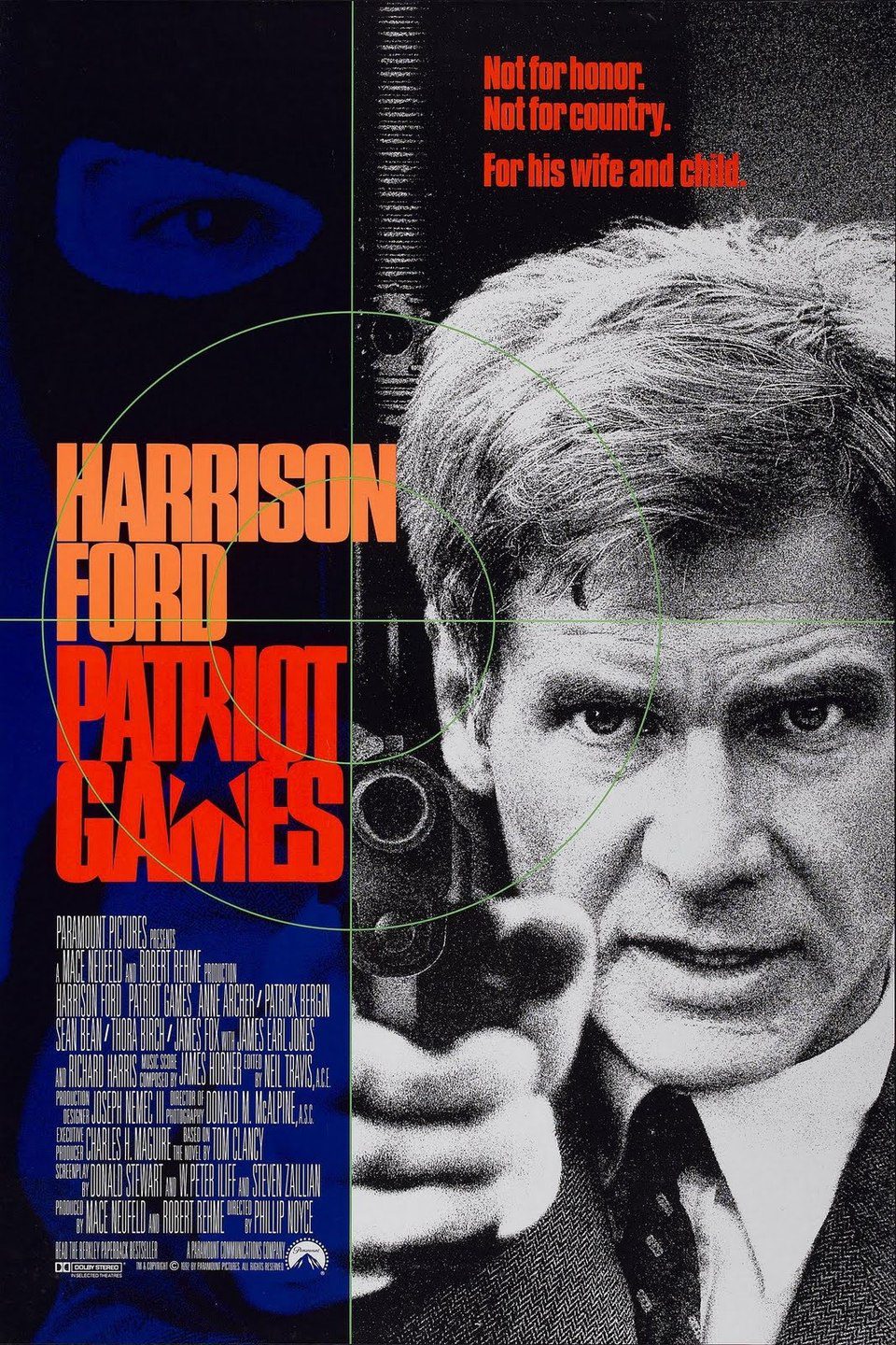 Poster of Patriot Games - EEUU