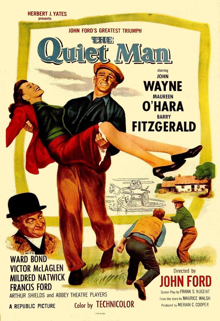 Poster of The Quiet Man - EEUU