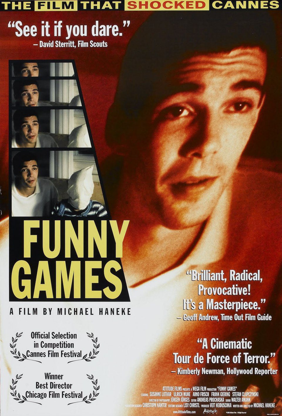 Poster of Funny Games - EEUU