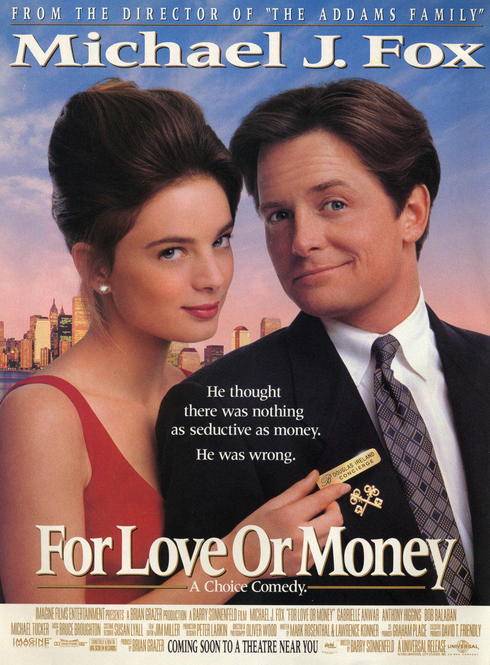 Poster of For Love or Money - EEUU
