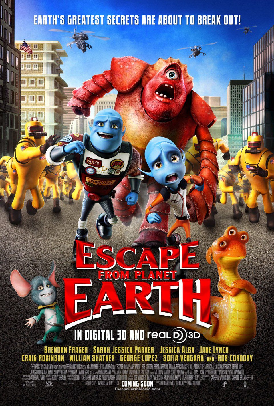 Poster of Escape from Planet Earth - EEUU