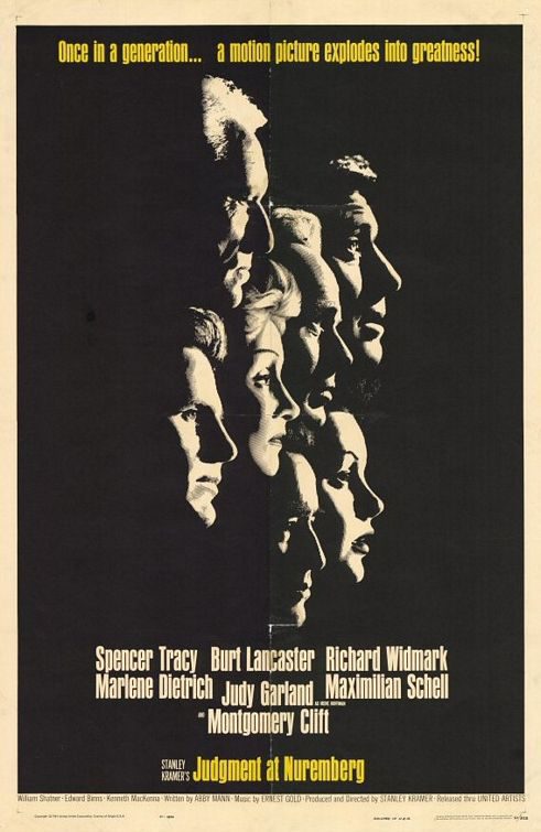 Poster of Judgment at Nuremberg - EEUU