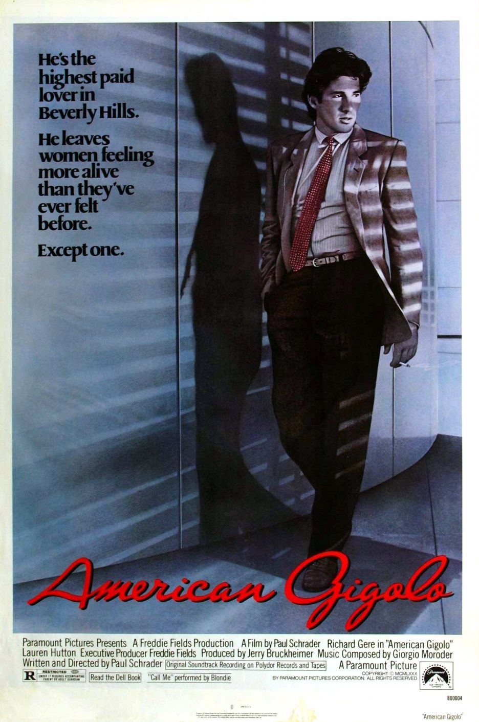 Poster of American Gigolo - EEUU