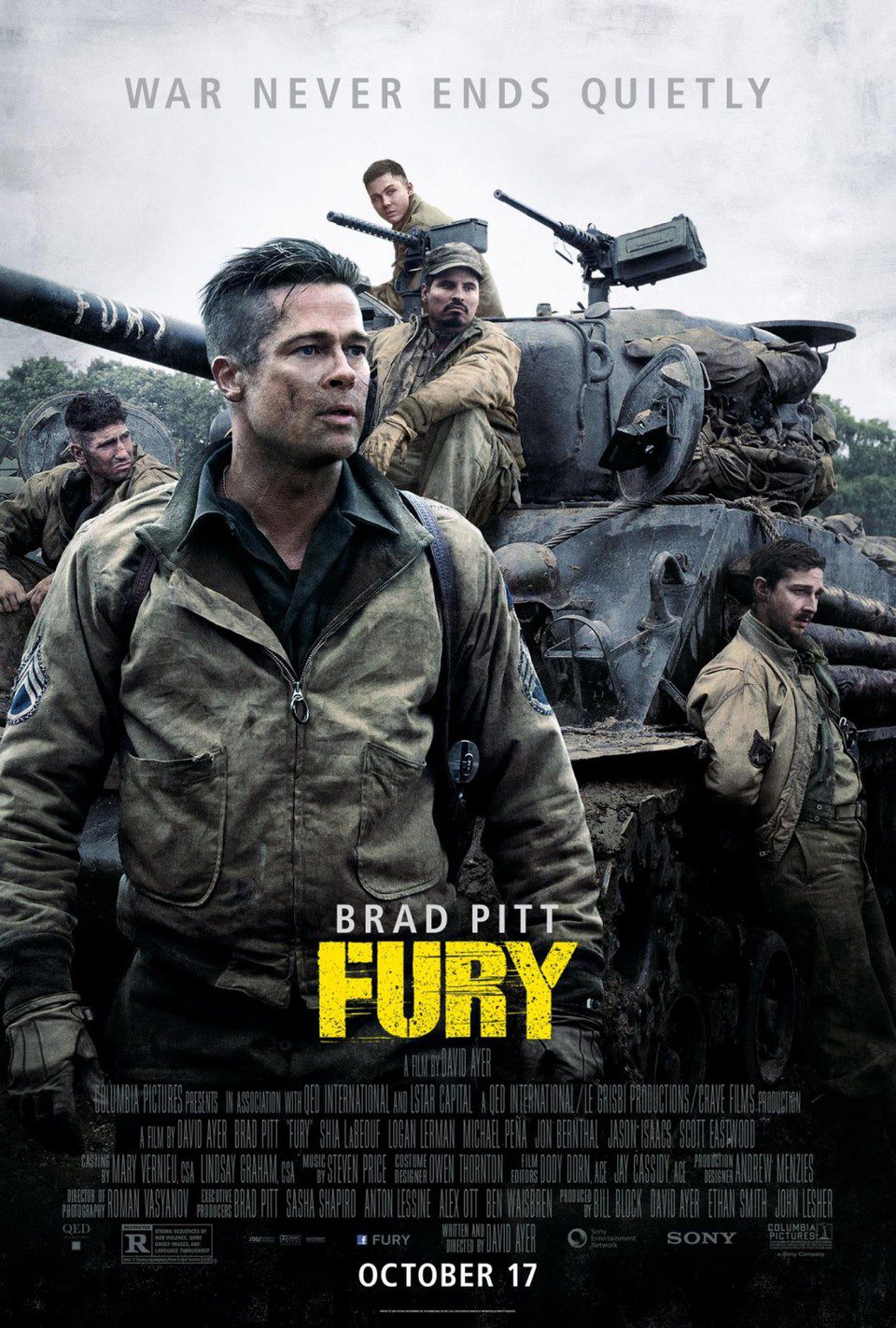Poster of Fury - EEUU 2