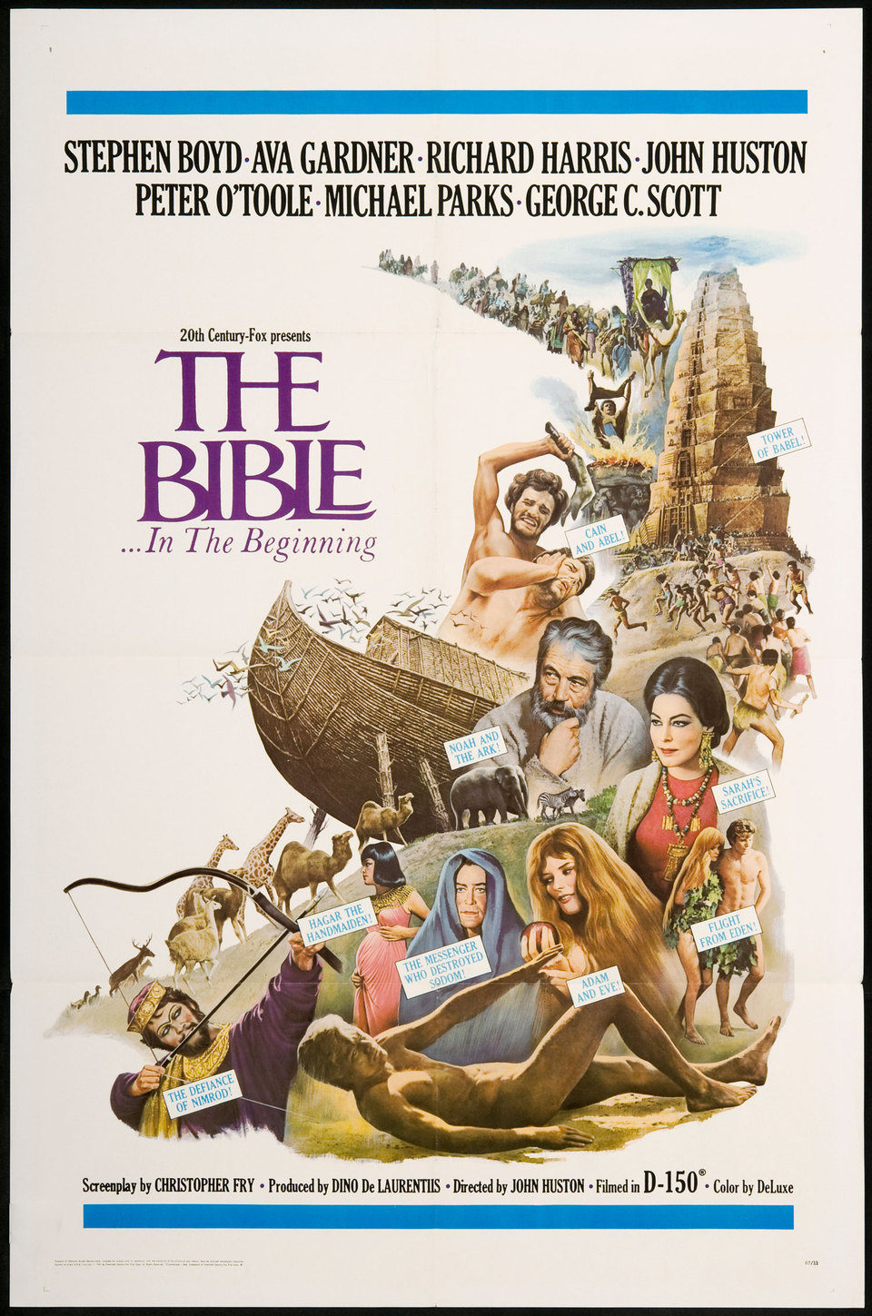 Poster of The Bible: In the Beginning... - EEUU