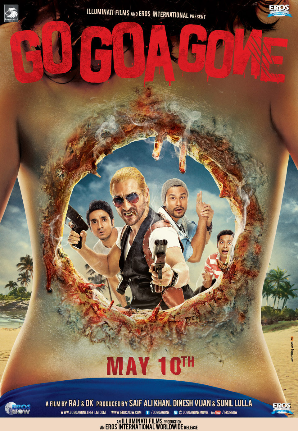 Poster of Go Goa Gone - Reino Unido