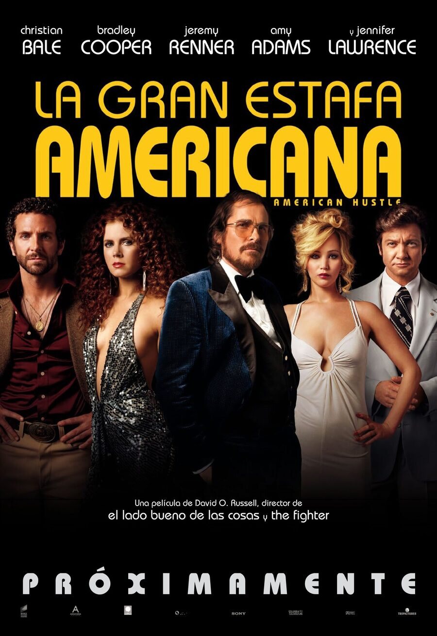 Poster of American Hustle - España