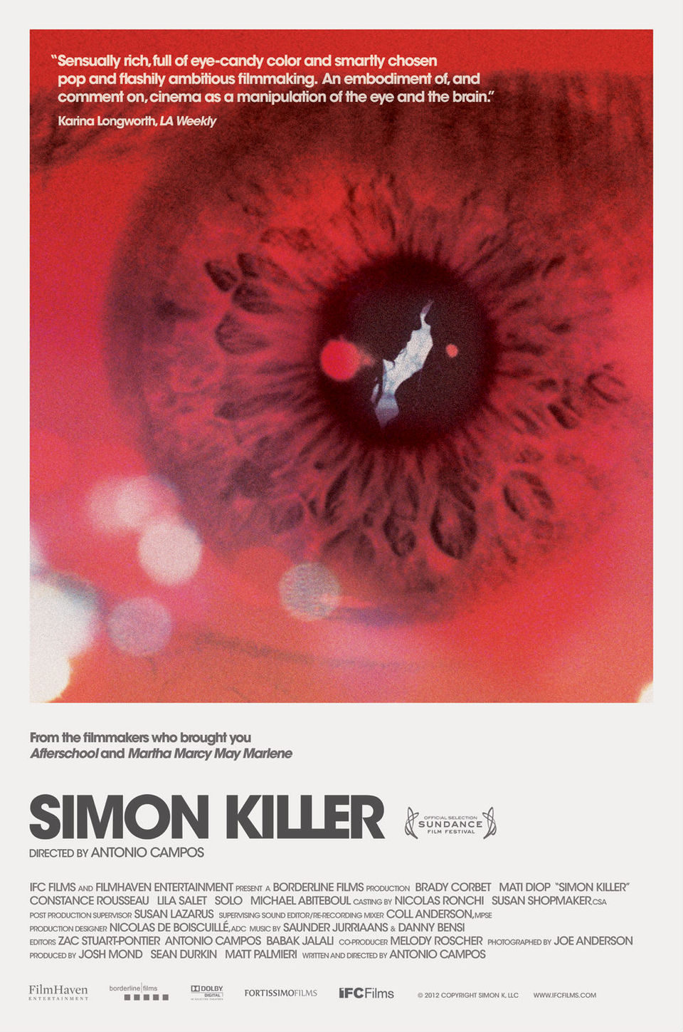 Poster of Simon Killer - EEUU