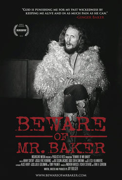 Poster Beware of Mr. Baker