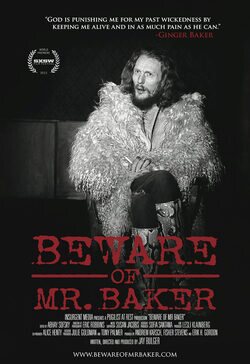 Poster Beware of Mr. Baker