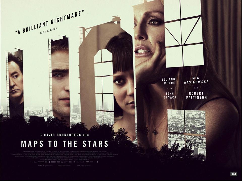 Poster of Maps to the Stars - Reino Unido