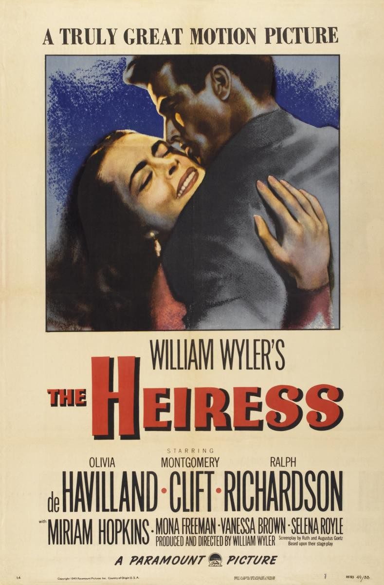 Poster of The Heiress - EEUU