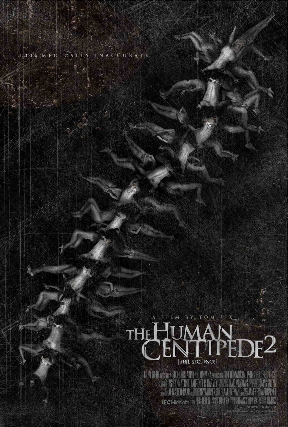 Poster of The Human Centipede 2 (Full Sequence) - EEUU
