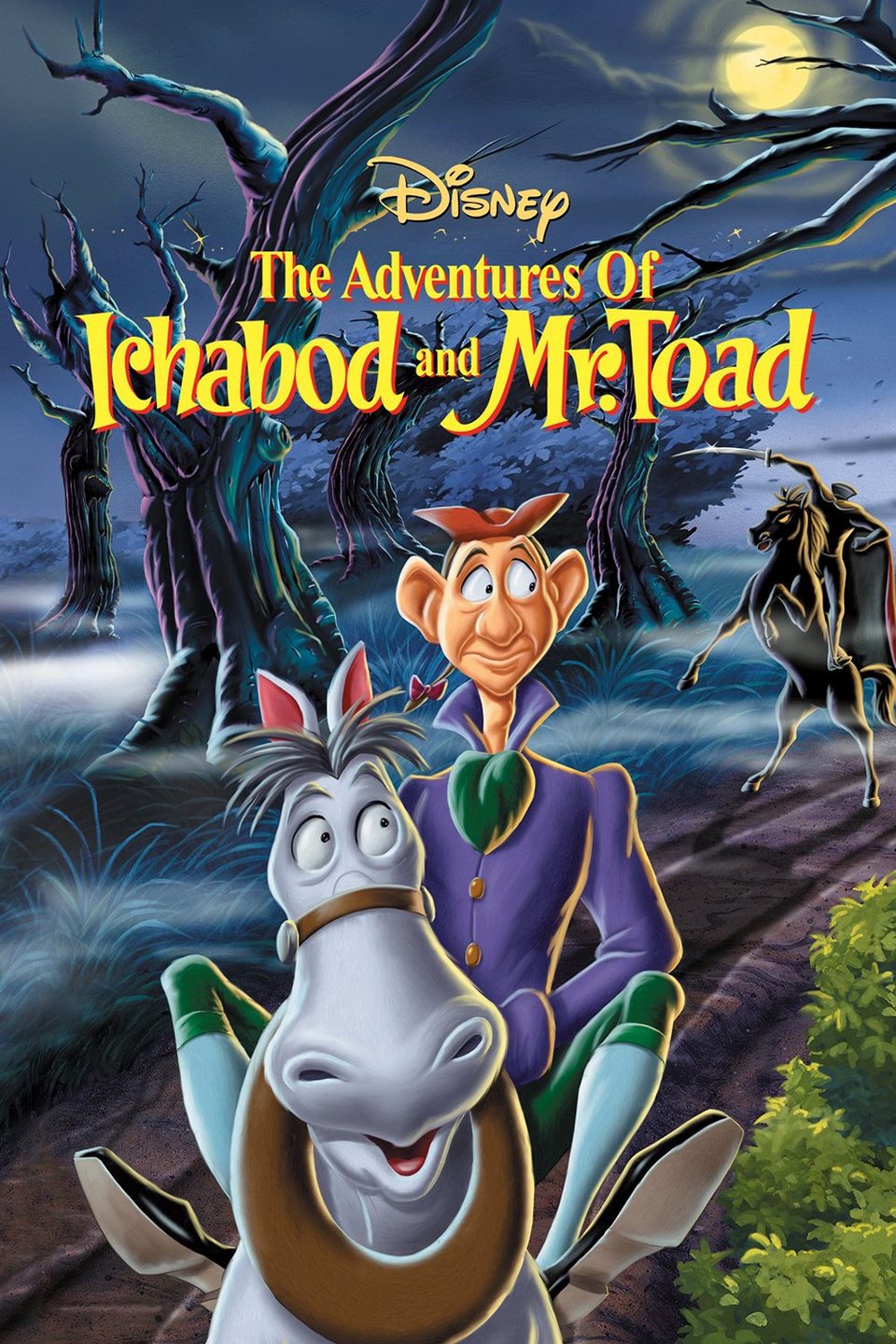 Poster of The Adventures of Ichabod and Mr. Toad - Estados Unidos