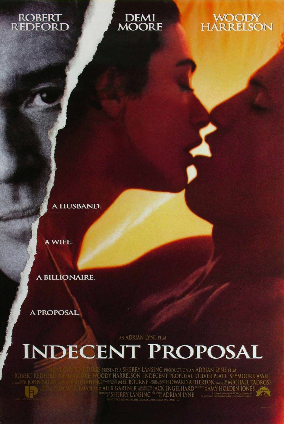 Poster of Indecent Proposal - EEUU
