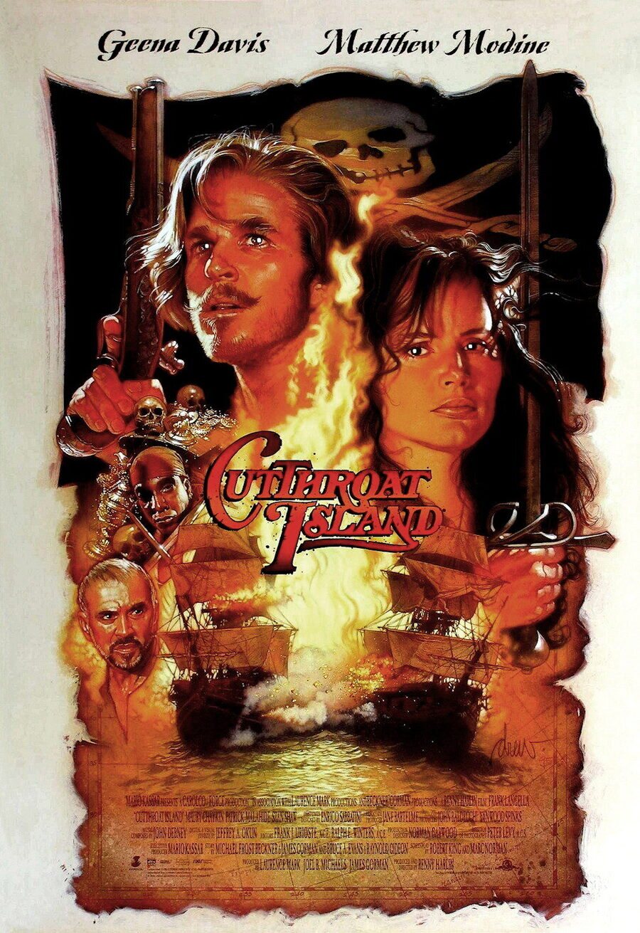 Poster of Cutthroat Island - Estados Unidos