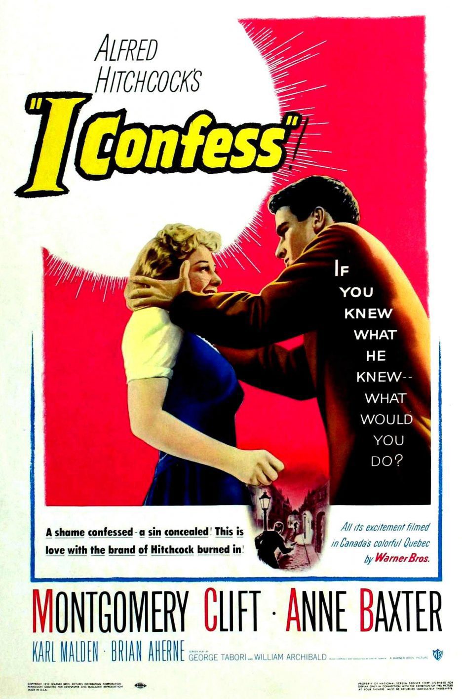 Poster of I Confess - Estados Unidos