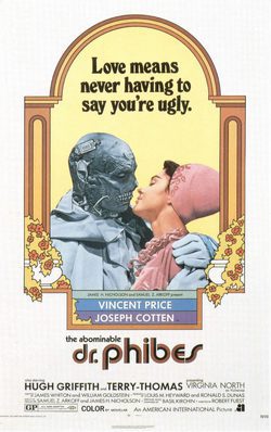 Poster The abominable Dr. Phibes