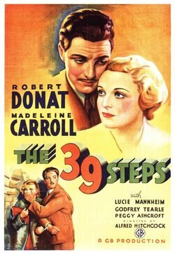 Poster The 39 Steps