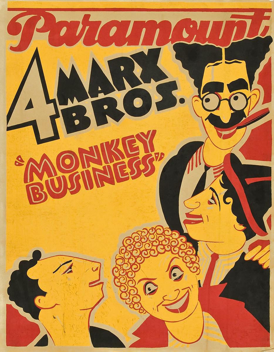 Poster of Monkey Business - EEUU