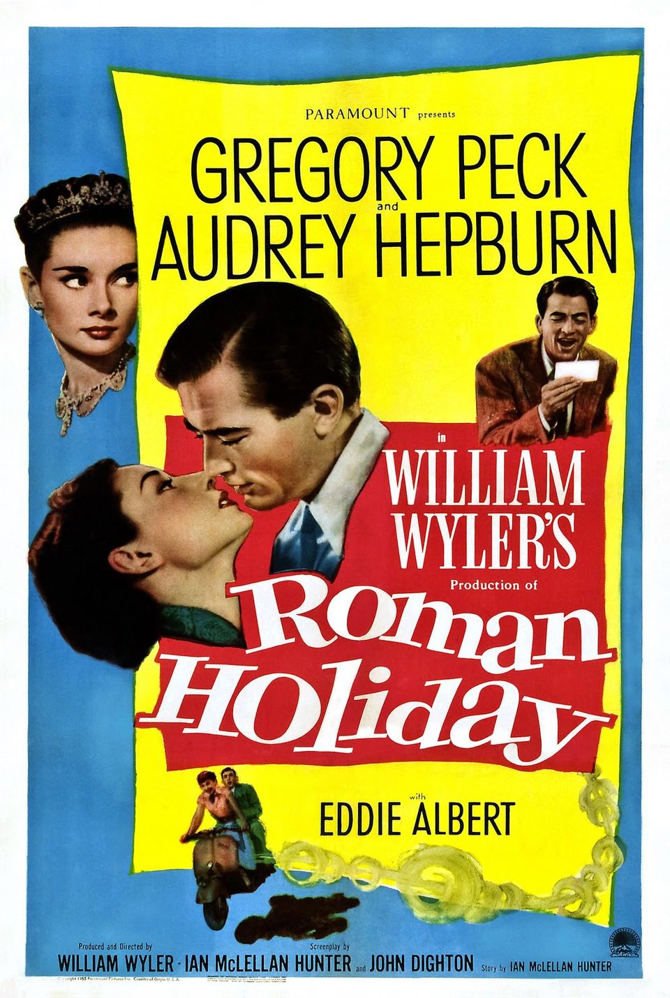 Poster of Roman Holiday - Estados Unidos