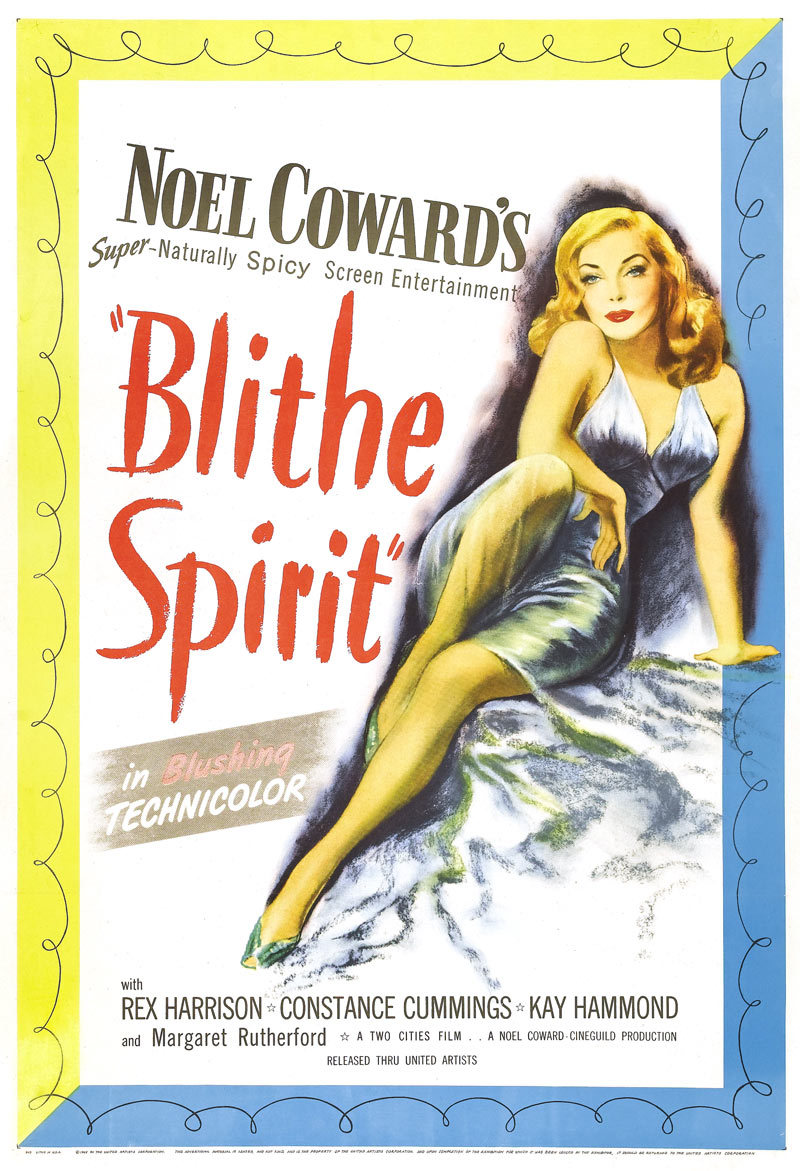 Poster of Blithe Spirit - EEUU