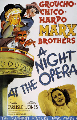 Poster A Night at the Opera