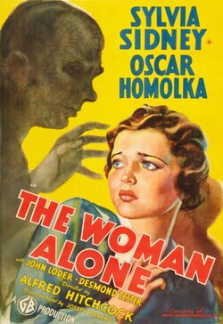 Poster Sabotage (A Woman Alone)