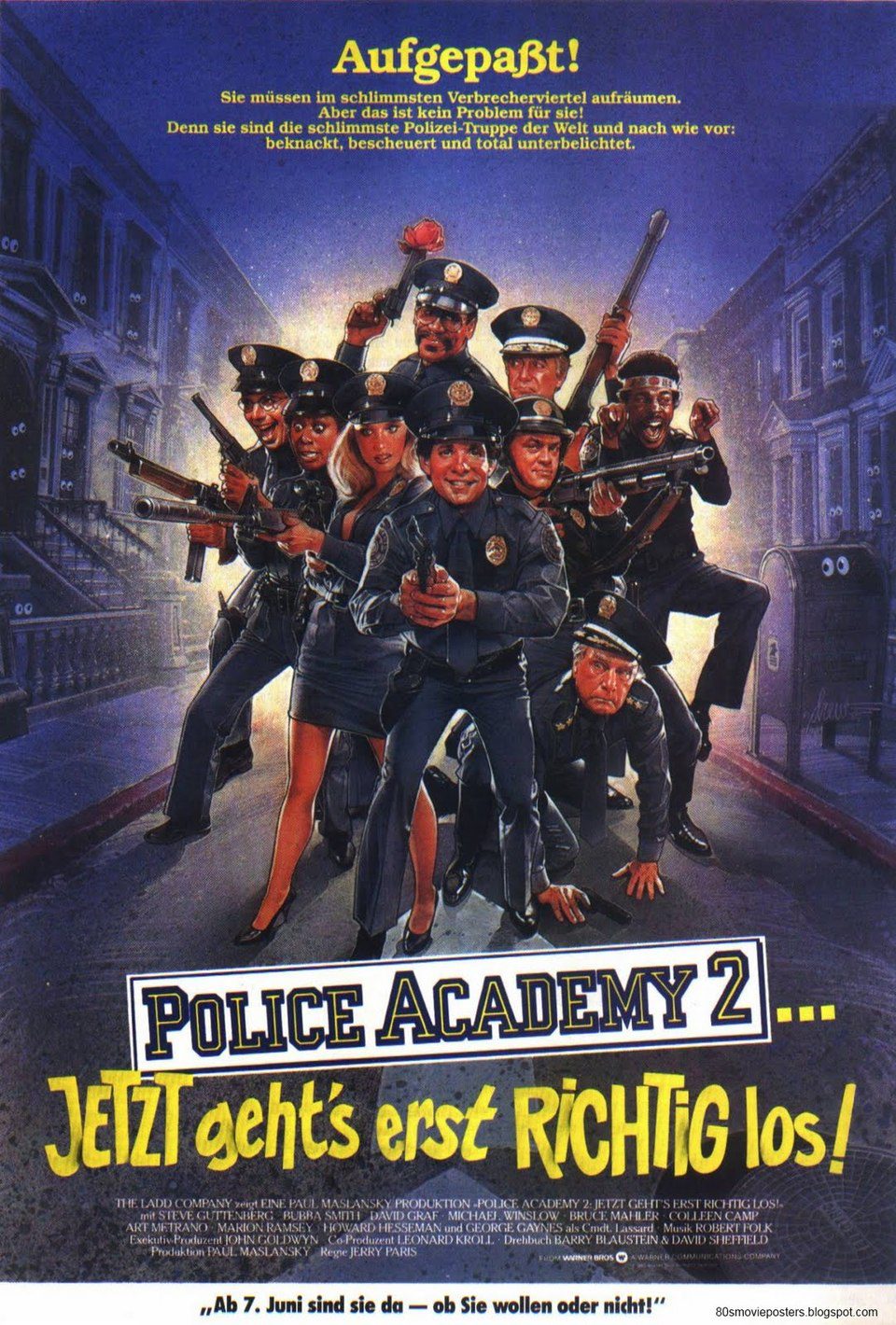 Poster of Police Academy 2: Their First Assignment - Estados Unidos