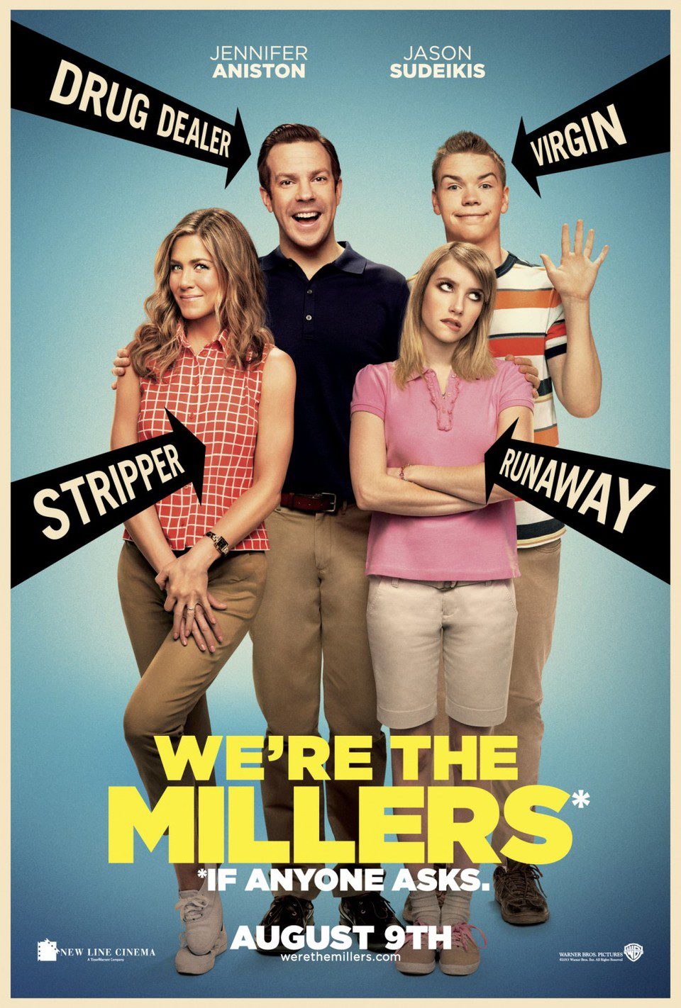 Poster of We're the Millers - Estados Unidos