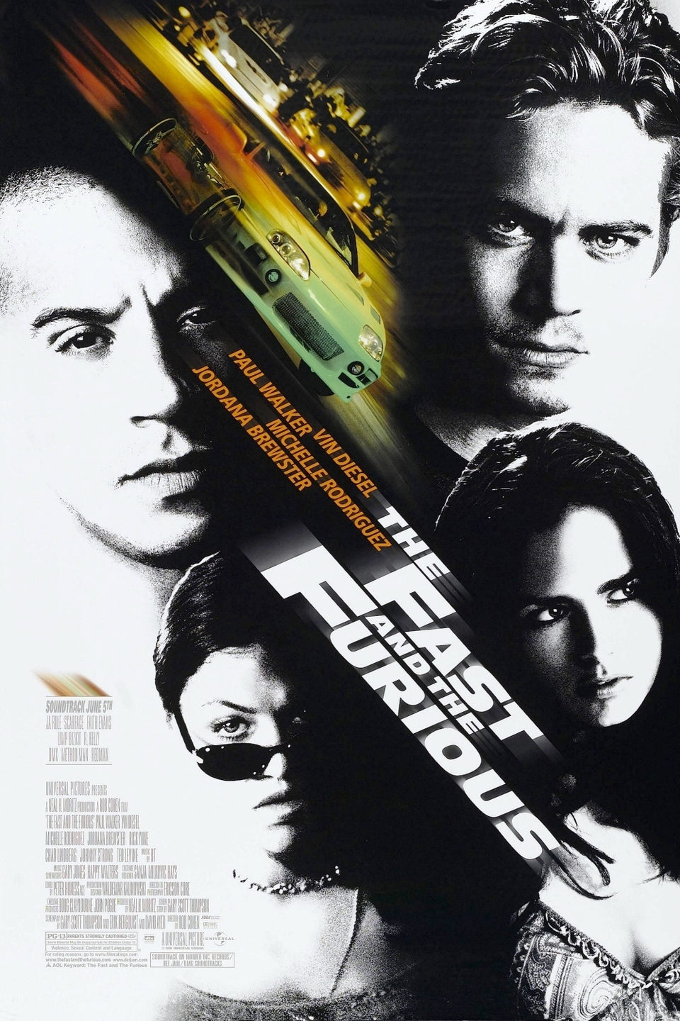 Poster of The Fast and the Furious - EEUU