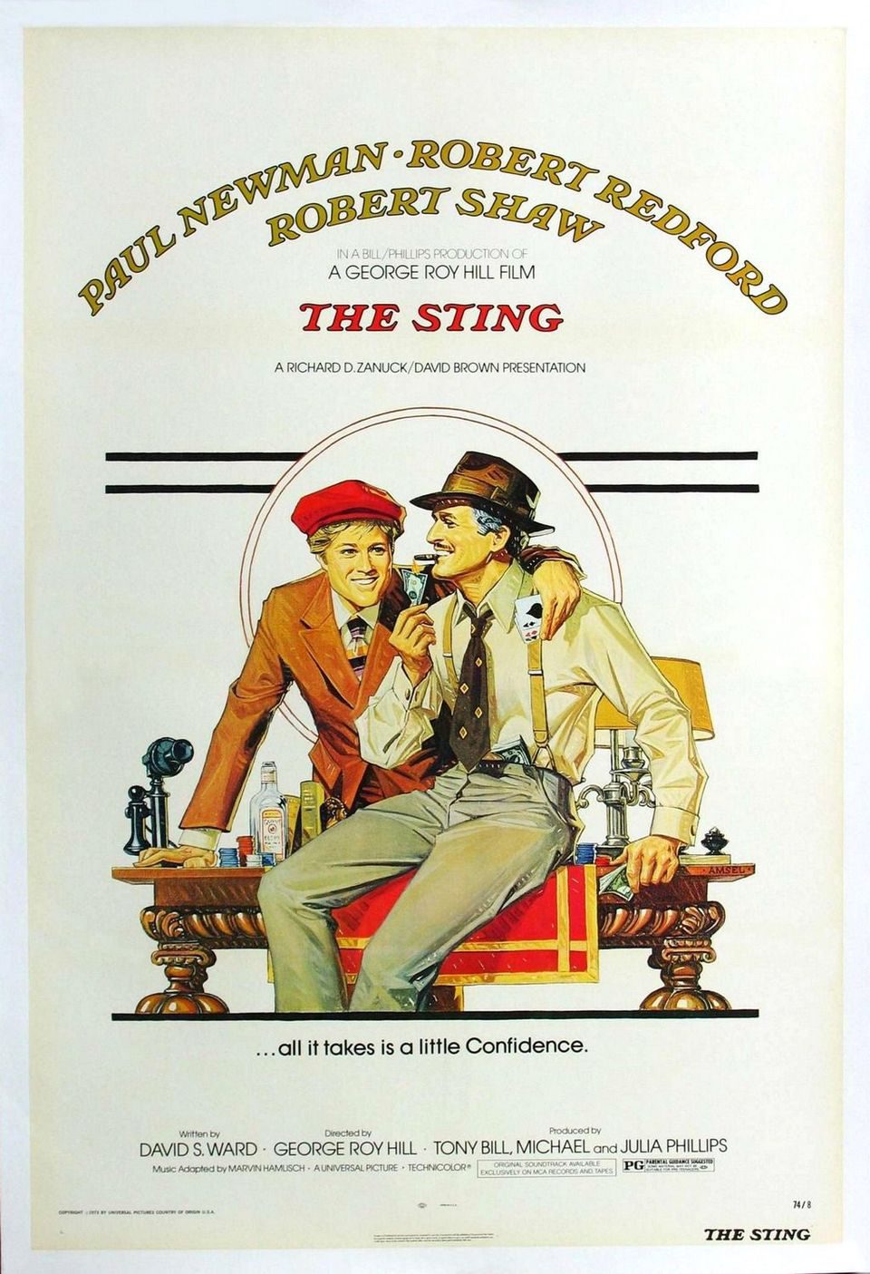 Poster of The Sting - EEUU