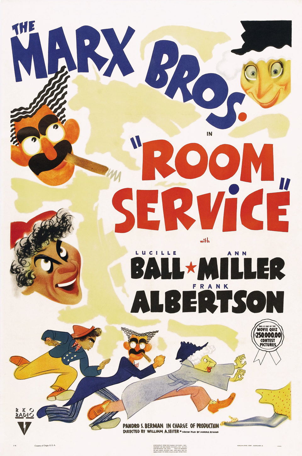 Poster of Room Service - EEUU