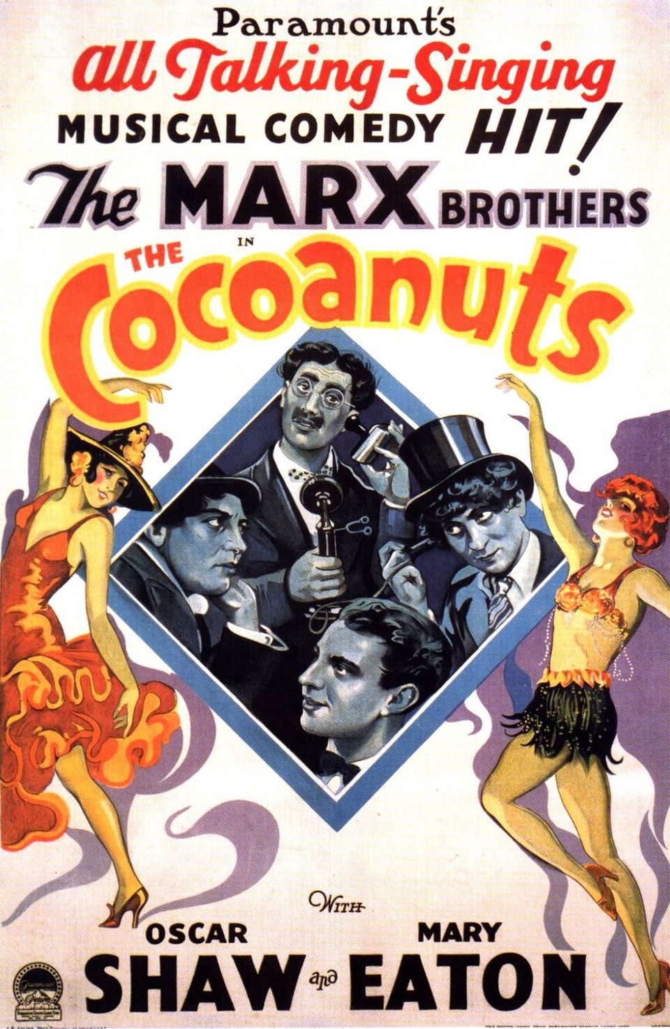 Poster of The Cocoanuts - EEUU