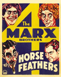 Poster Horse Feathers