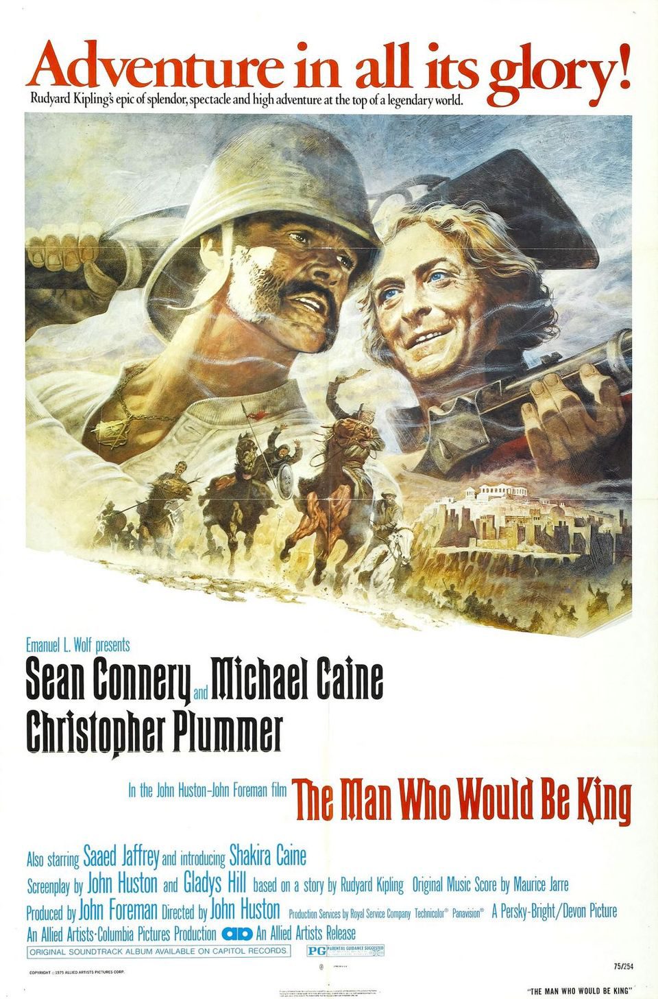 Poster of The Man Who Would Be King - Estados Unidos