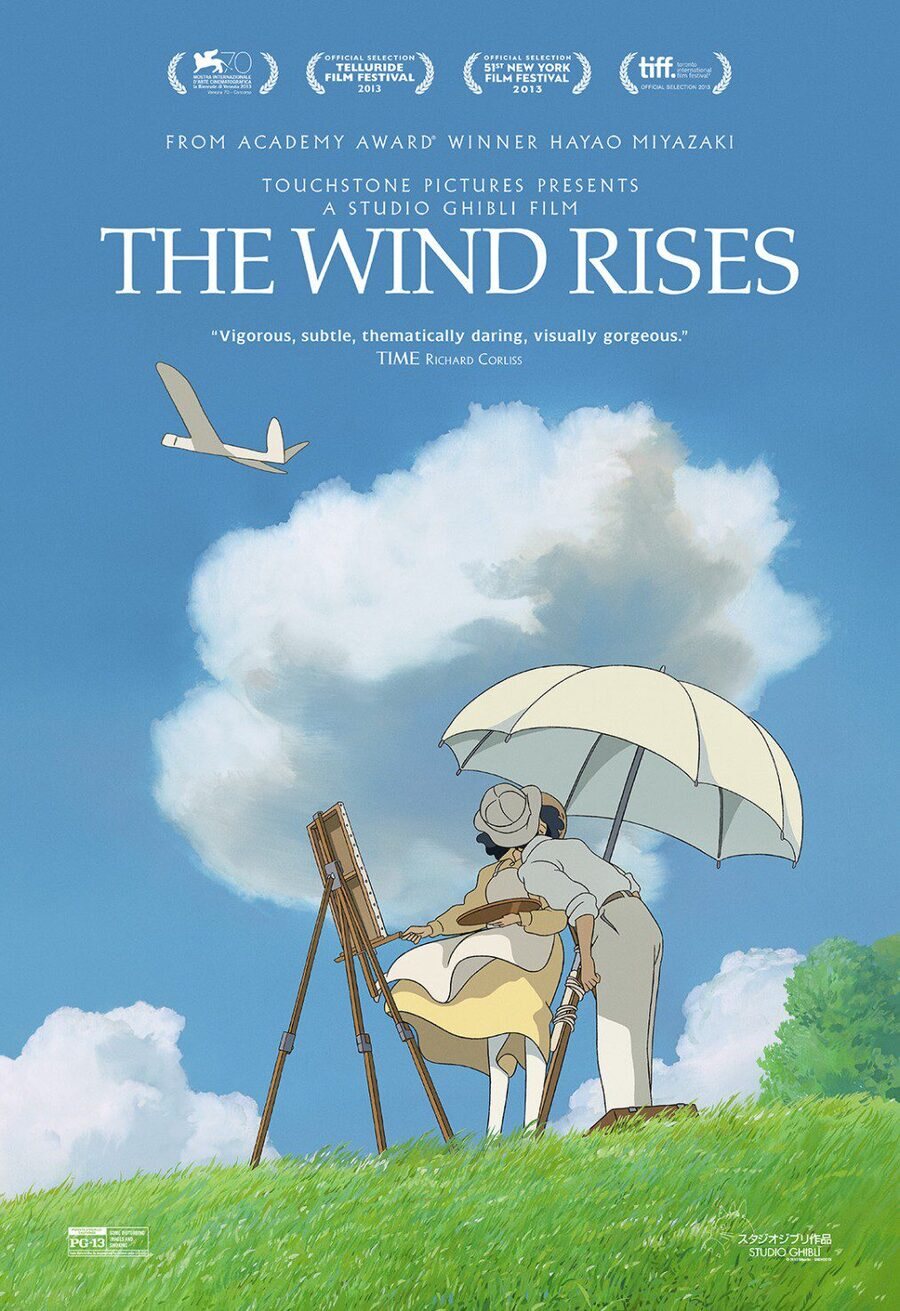 Poster of The Wind Rises - EEUU