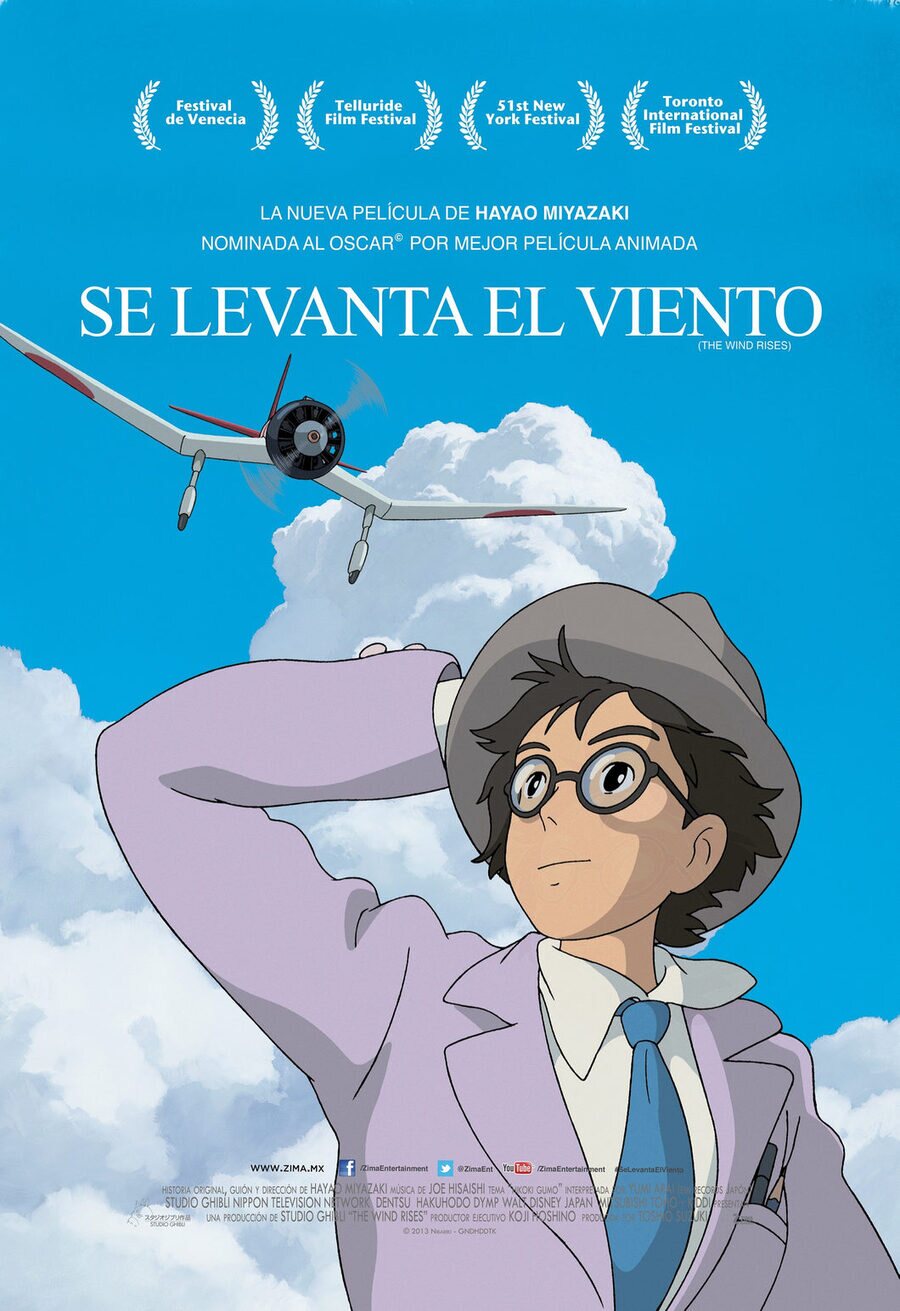 Poster of The Wind Rises - México
